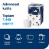 Tork SmartOne Mini Tuvalet Kağıdı Advanced 112m*12 resmi