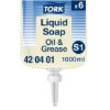 Tork Yağ ve Kir Sökücü Premium 1L*6 resmi
