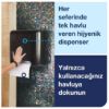 Tork Matic® Otomatik Hareketli Kağıt Havlu Dispenseri Siyah H1 resmi