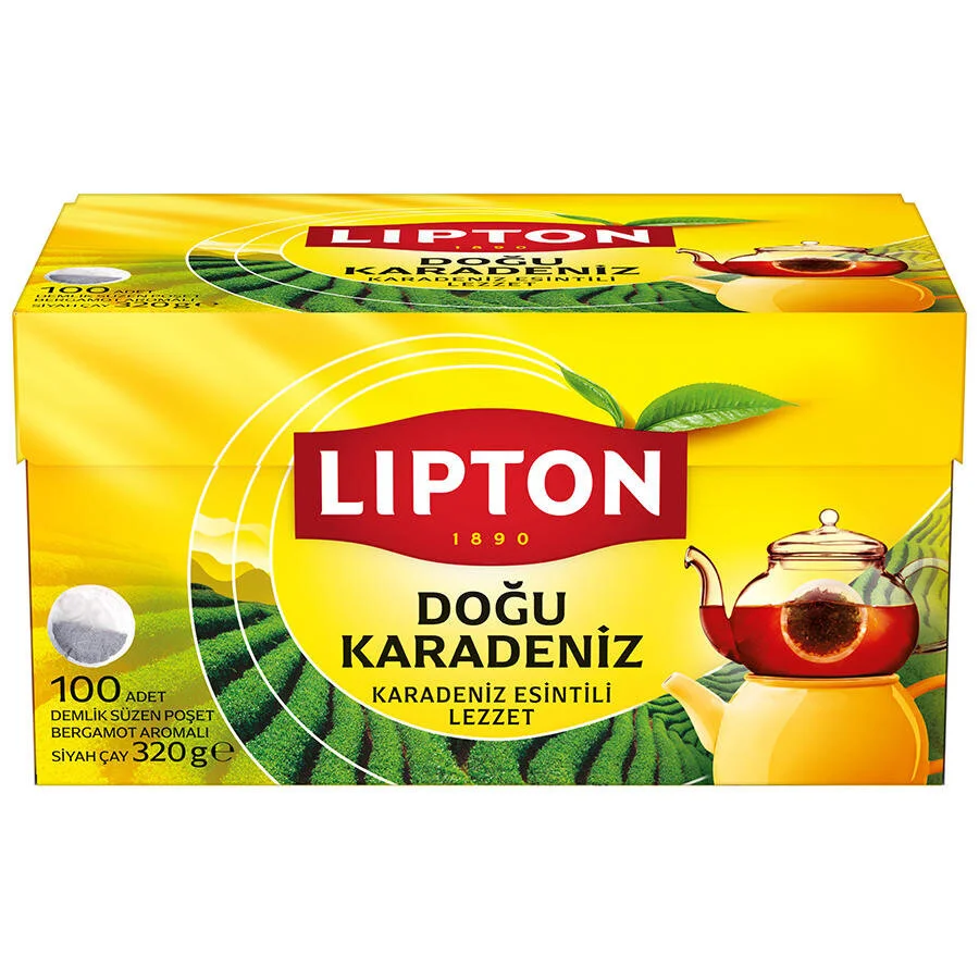 Lipton Doğu Karadeniz Demlik Poşet Çay 100'lü resmi