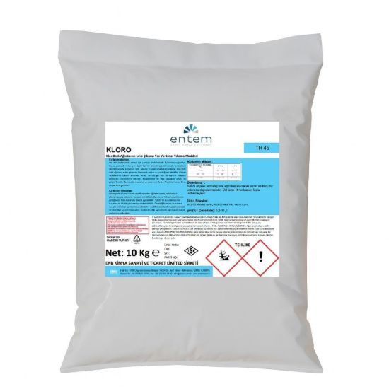 Entem Kloro Ağartıcı ve Leke Çıkarıcı Toz Deterjan 10 KG resmi