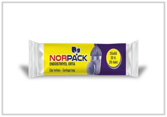 Endüstriyel Çöp Torbası 65x80 resmi