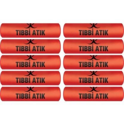 Tıbbi Atık Çöp Torbası 80x110 resmi