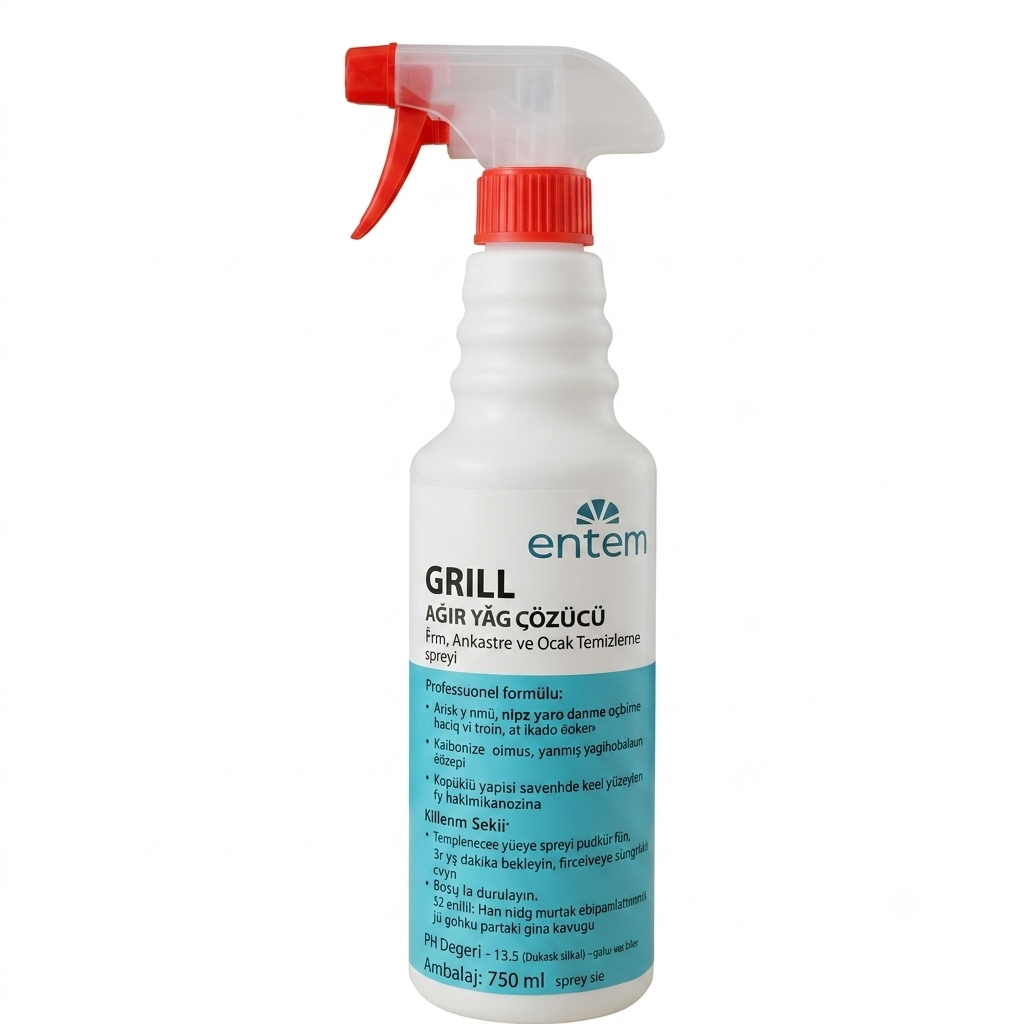 Entem Grill Ağır Yağ Çözücü Spreyi 750 ml resmi