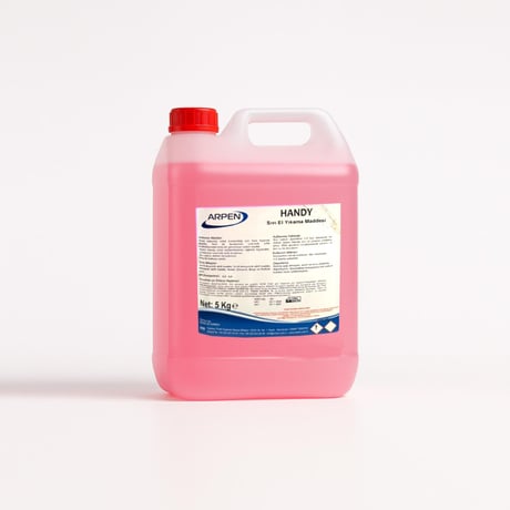 Entem Handy Pembe Çiçek Kokulu Sıvı Sabun 5 Lt resmi