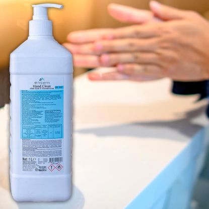 Hand Clean Alkol Bazlı El Dezenfektanı 1 Lt resmi