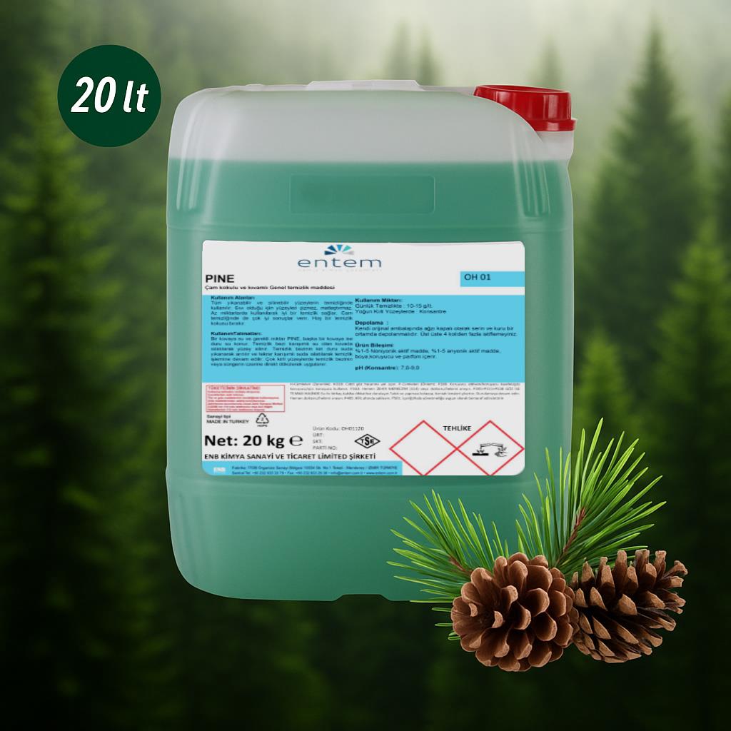 Entem Pine Çam Kokulu Yüzey Temizleyici 20 Lt resmi