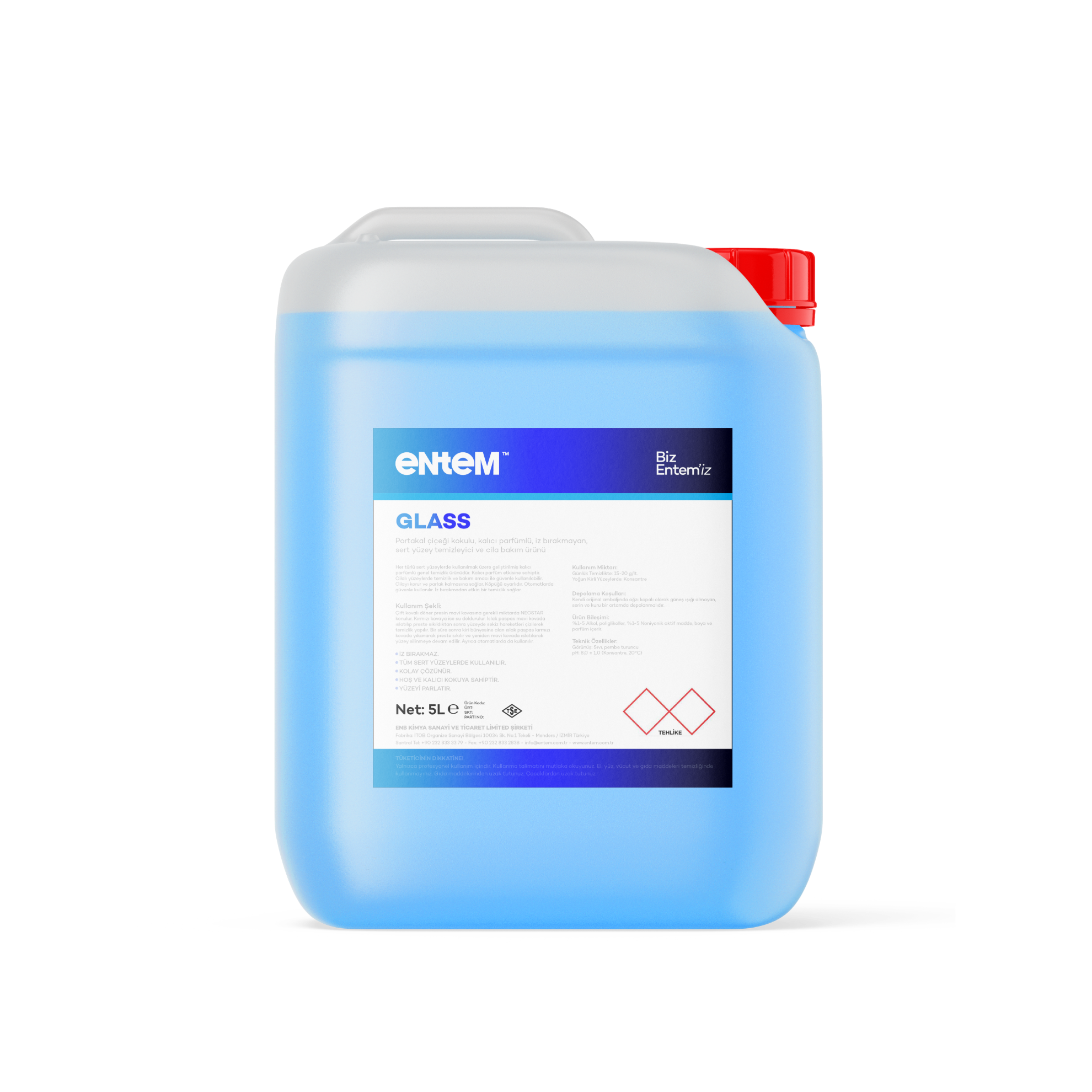 Entem BETA GLASS Konsantre 5  Lt. resmi