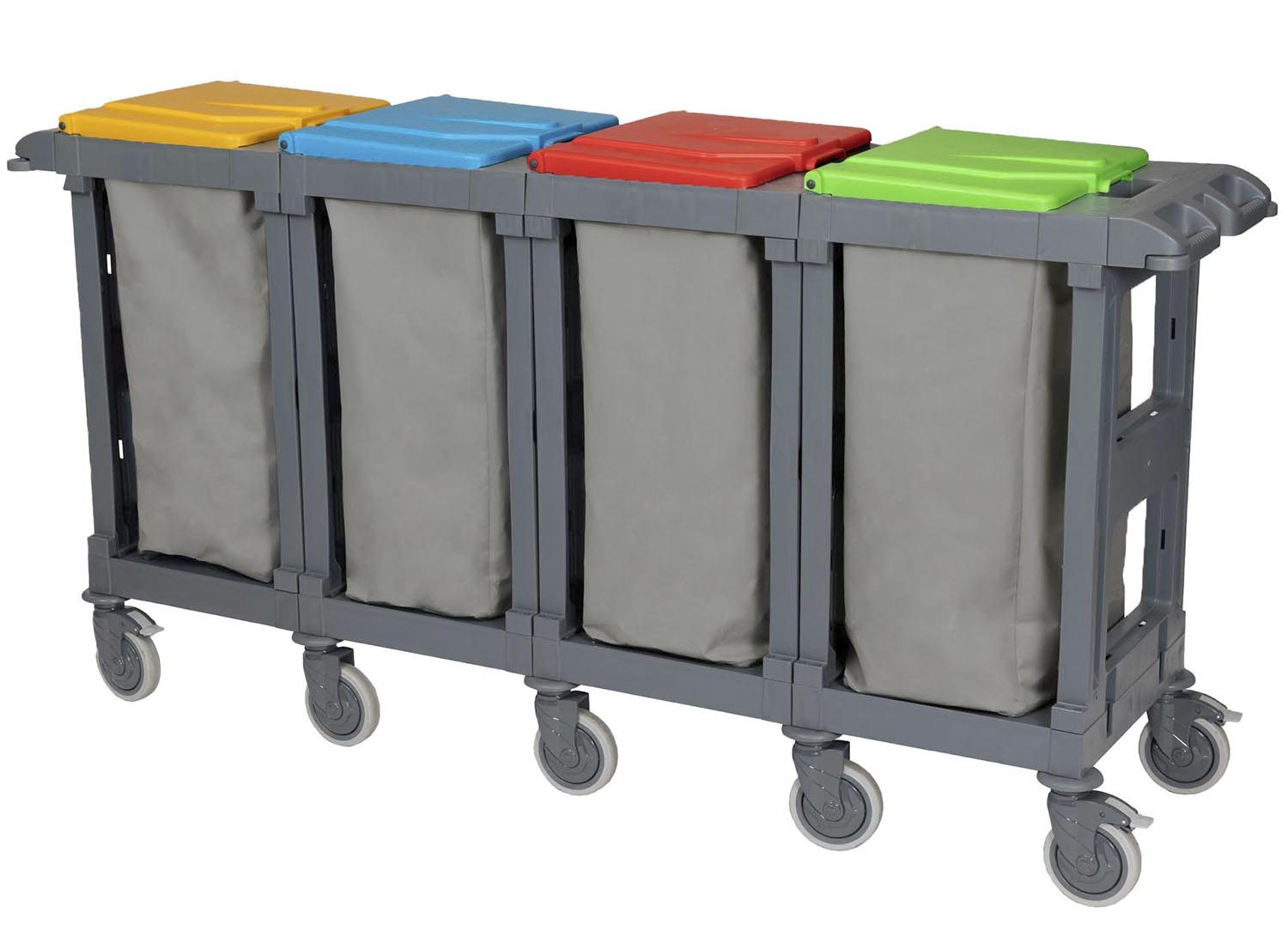 AC2815 Alfacart Atık Toplama Arabası 215x57x110 resmi