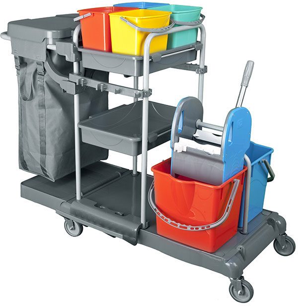 KA401FB Favori Kat Arabası 100Lt+4x6Lt+2x18Lt Boyalı resmi