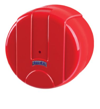 Mini Pratik Tuvalet Kağıdı Dispenseri Kırmızı resmi