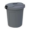 KİLİTLENEBİLİR KAPAKLI YUVARLAK ÇÖP KOVASI 50 LT 50 resmi