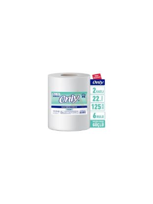 Only Fotoselli Kağıt Havlu 8 Kg. 22 Cm. 6 Rulo (125 Metre) resmi